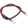 4606# LED diodas 5 mm raudonas 12v su 20 cm laidu