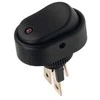 4692# Jungiklis ASW-20D juodas su raudonu šviesos diodu 12v