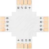 4885# Jungtis LED juostoms, tipo "+" 10 mm RGB