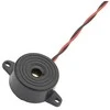 5055# Juodas garsinis signalizatorius fy248 su 12v laidu