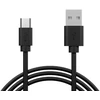 Blow USB A - micro B jungtis, 0.8 m, juoda
