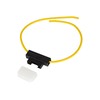 73-132# Saugiklio lizdas su laidu, automobilinis, geltonas, 1,50 (pl)