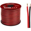 Blow Garsiakalbio kabelis 2x1.50mm juodas-raudonas 25m