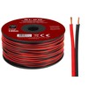 Blow Garsiakalbio kabelis 2x0.75mm juodas-raudonas
