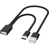 Blow USB adapteris USB A lizdas - USB kištukas + micro USB kištuko laidas