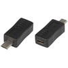 75-998# USB adapteris „microUSB“ lizdas-„microUSB“ kištukas
