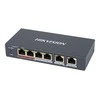 Šakotuvas SWITCH POE DS-3E0106P-E/M 4 PRIEVADŲ Hikvision