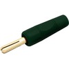 Blow 8443# Wtyk banan przykręcany žalia 44mm auksinė hq