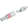 Blow 93-571# Wtyk rca metal raudona