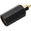 96-801# Cigarečių žiebtuvėlio lizdo adapteris, mažas kištukas-didelis lizdas