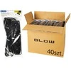 98-543# Pr-570p 5 lizdų ilgintuvas su įžeminimu, 3 m, juodas, 3x1,5 mm, pakuotė