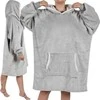 XXL sweatshirt - pilka blanket Ruhhy 24402