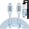 USB tipas C – C tipo USB kabelis 1 m silikono mėlynas Kruger &amp; Matz Basic
