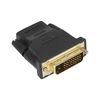 Cabletech Adapterio jungtis DVI kištukas (24+1) dviguba jungtis - HDMI lizdas