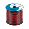 Cabletech kabelis CCA 2x0.75mm 1m - juoda raudona