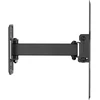 Cabletech laikiklis sienai 23-43 colių juoda LPA41-221 (vertikalus ir horizontalus reguliavimas)