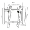 Cabletech UCH0153 Laikiklis LED/LCD/plazminis televizorius 23-42", iki 30kg (vert)