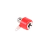 Plastikinis tvirtinimo bananinis lizdas - Cabletech, raudonas