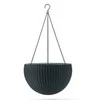 Ketter Hanging Sphere Planter apvalus pakabinamas vazonas, antracito spalvos