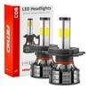 LED žibintų lemputės COB Series H4 AMiO-02843