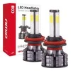 LED žibintų lemputės COB Series H8/H9/H11 AMiO-02845