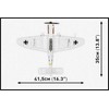Cobi Klocki Junkers Ju 87D-3 Stuka 556 blokai