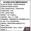 Cobi Klocki Vickers A1E1 Independent