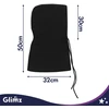 Winter hat/hood - juodas Glimz