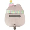 Pusheen - pliušinis talismanas su skara ir kepure 24 cm