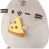 Pusheen - pliušinis talismanas su pica 24 cm