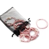 Aptel ATL AG264E Rinkinys gumek do włosów 12szt pink