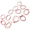 Aptel ATL AG264E Rinkinys gumek do włosów 12szt pink