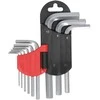 Dedra eiabriauniai raktai trumpi 1510mm rinkinys 9vnt CRV