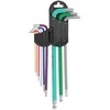 Dedra eiabriauniai raktai rutulys extrailgi 1510mm rinkinys 9vnt S2