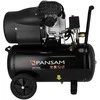 Pansam Oro kompresorius 22 KW 8 bar 2 cil 412lmin resiverio tal 50L 2 slegio manometr 2 greito jungimo movai