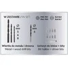 Dedra Rinkinys Rinkinys ded7143 + ded7144 + ded7032 + ded7034 + ded7038 + 13 vnt. priedų