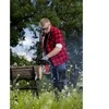 Dedra Flaneliniai markineliai raudoni dydis S 100 medvilne