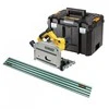 Dewalt elektrinis įleidžiamas pjūklas + kreipiančioji liniuotė, 1,5 m (‎DWS520KTR-QS)