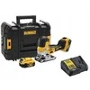 Akumuliatorinis siaurapjūklis DeWalt DCS335P2; 18 V; 2x5,0 Ah akum.