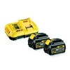 Dewalt XR Flexvolt įkroviklio rinkinys DCB118 + 2 DCB546 XR Flexvolt 6.0Ah (DCB118T2)