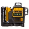 Dewalt lazerinis liniowy -wiązka žalia, 2 promienie, aku 10,8v, kufer