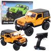 Double E Nuotoliniu būdu valdomas visureigis Jeep Wrangler Rock Crawler 1:14