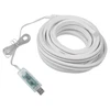 Eco Light Lanksti LED neoninė juosta RGB DC5V USB 5 m