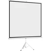 Projektorius Cabletech pastatomas projekcinis ekranas 200x200cm 100"