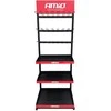Vitrina su lentynomis ir kabliukais amio-04803