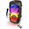 Esperanza EP156 BT FM LED RGB KARAOKE Speaker Juodas 20W