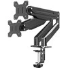Monitoriaus Laikiklis - Esperanza ERW020 Dual Ekranas VESA 75x75/100x100 Juodas