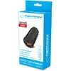 Esperanza EZC111K mobile device charger Išmanusis telefonas, Planšetė Juodas USB Fast charging Auto