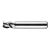 Grąžtas Baildon DIN 6527 K FWP3A 10 mm karbido galinis frezas, VHM TiAlN, Z3, 66-11 mm