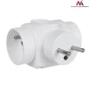 MACLEAN MCE213 Maclean MCE213 2x16A trifazis srovės lizdas su įžeminimu, 1x6A